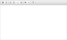 screenshot of CKEditor with basic preset
